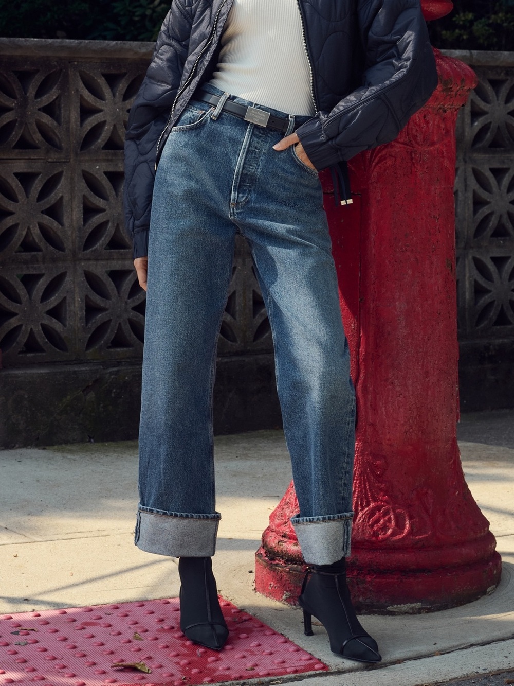 Agolde Fran Low Slung Jeans